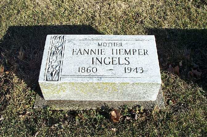 Hemper, Fannie Kisner (Ingels)