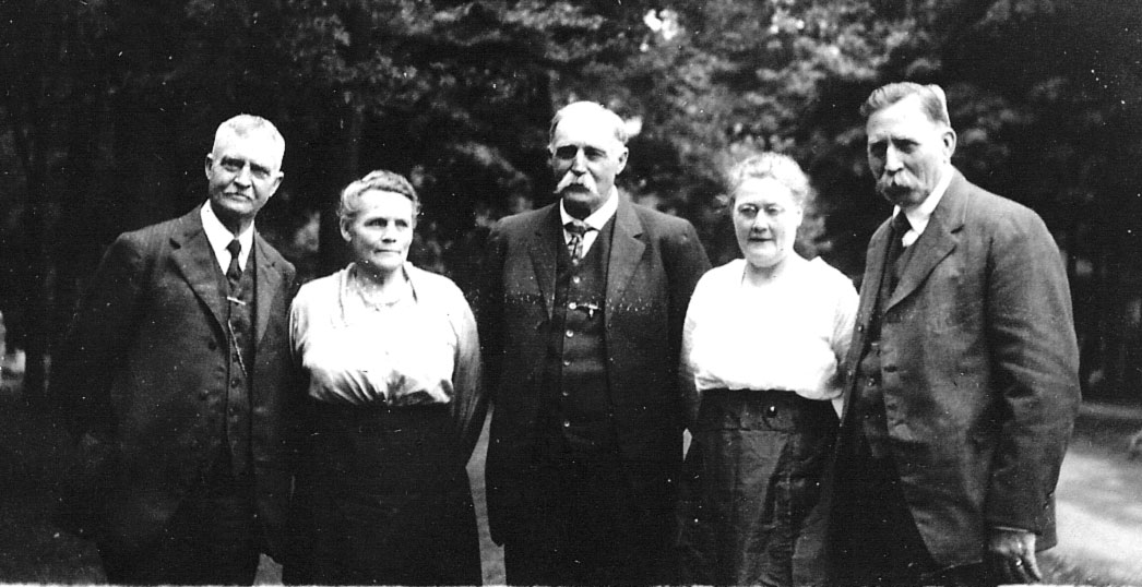 Costlow siblings- Jud, Etta, William, Flora, Mort.